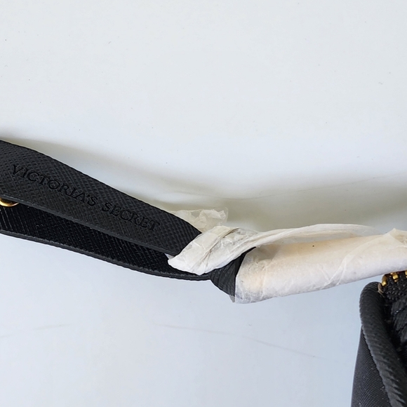 BRAND NEW NEVER USED  Victoria Secret Small Wristlet Black Hand Bag - Picture 4 of 10